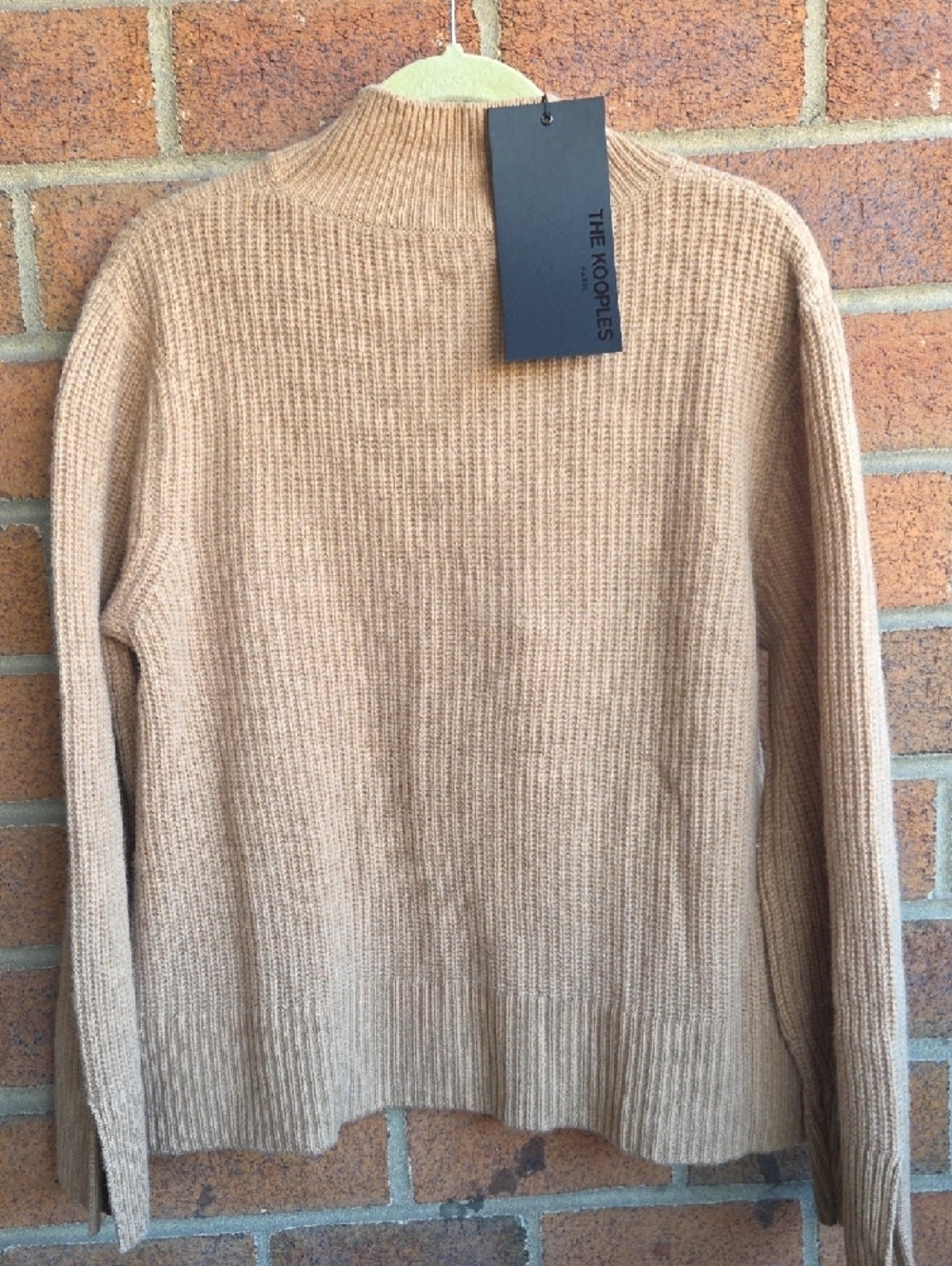 The Kooples Camel Ribbed Sweater - Picture 5 of 8